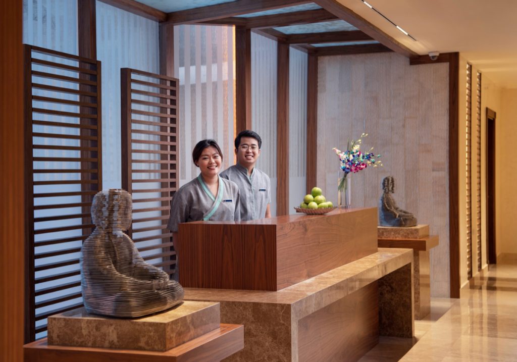 Marina Spa reception